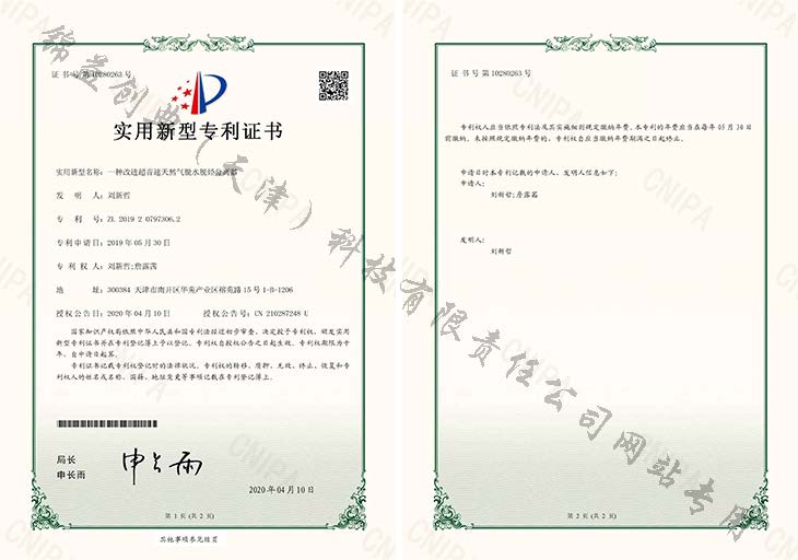 一種改進(jìn)超音速天然氣脫水脫烴分離器-錦益創(chuàng)典（天津）科技有限責(zé)任公司